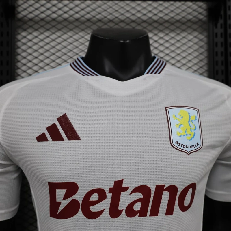 2024/2025 Player Version Aston Villa Away Football Shirt
