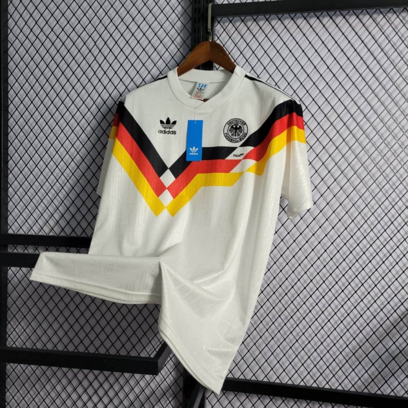 1990 Retro Germany Home Football Shirt