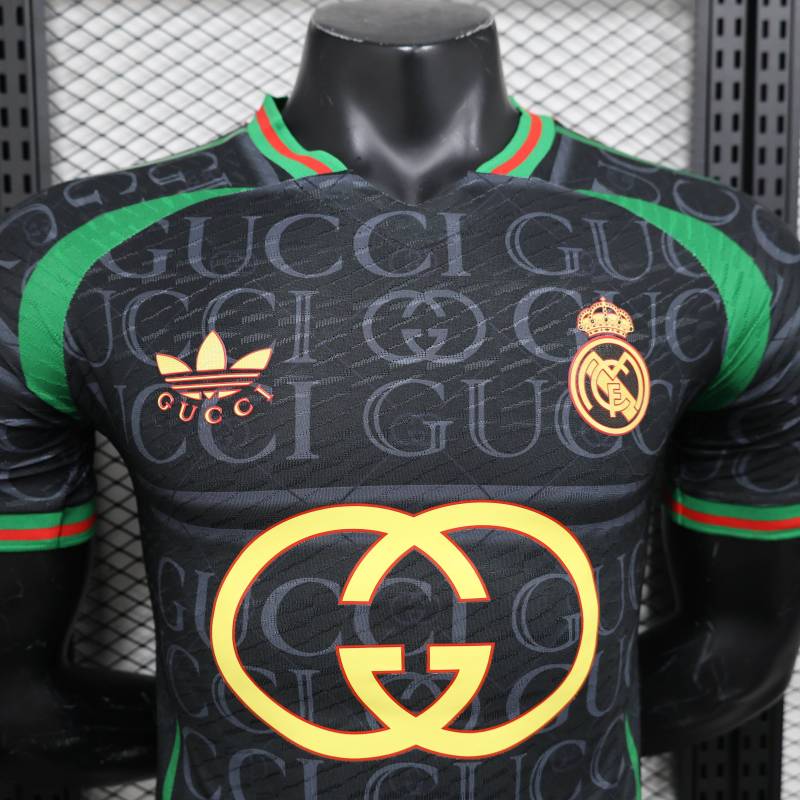 2024/2025 Player Edition Real Madrid Gucci Football Jersey