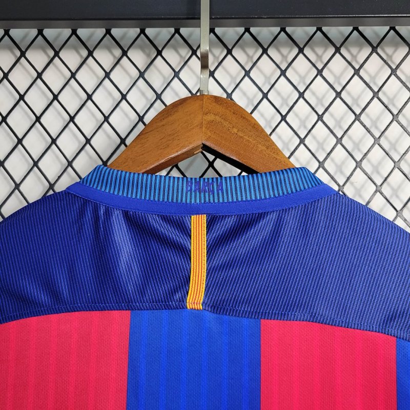 2016/2017 Retro Barcelona Home Football Shirt