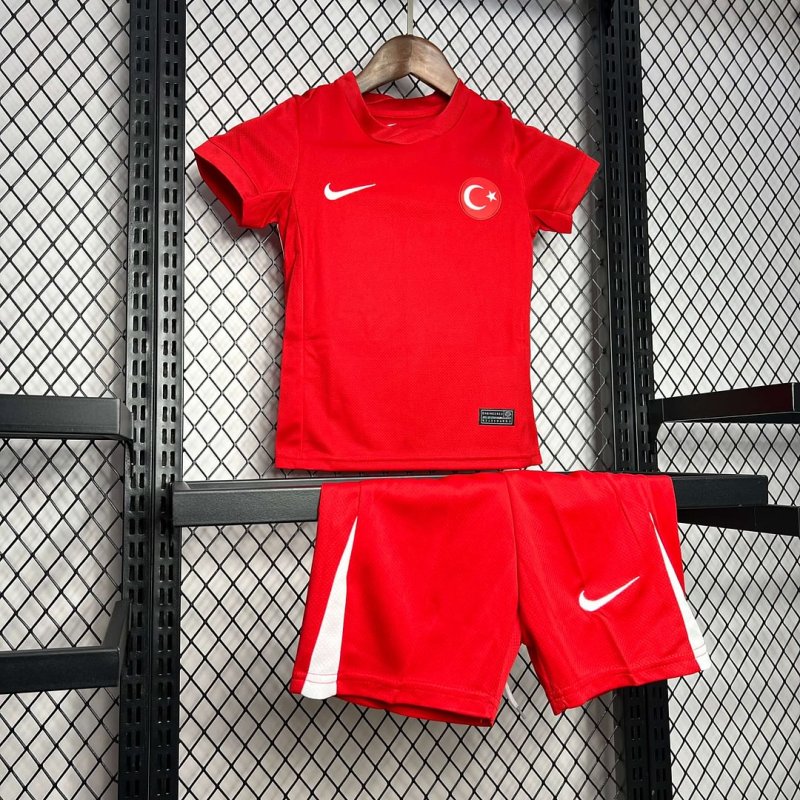 2024 Turkey Away Football Shirt Kids