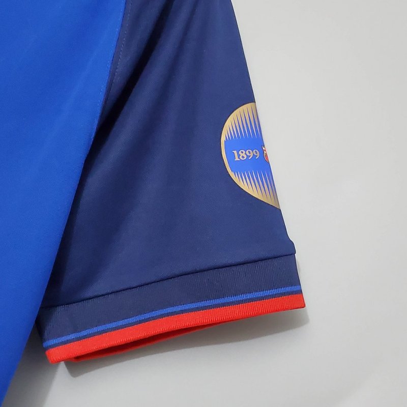 1999/2000 Retro Barcelona Home 100th Anniversary Version Football Shirt