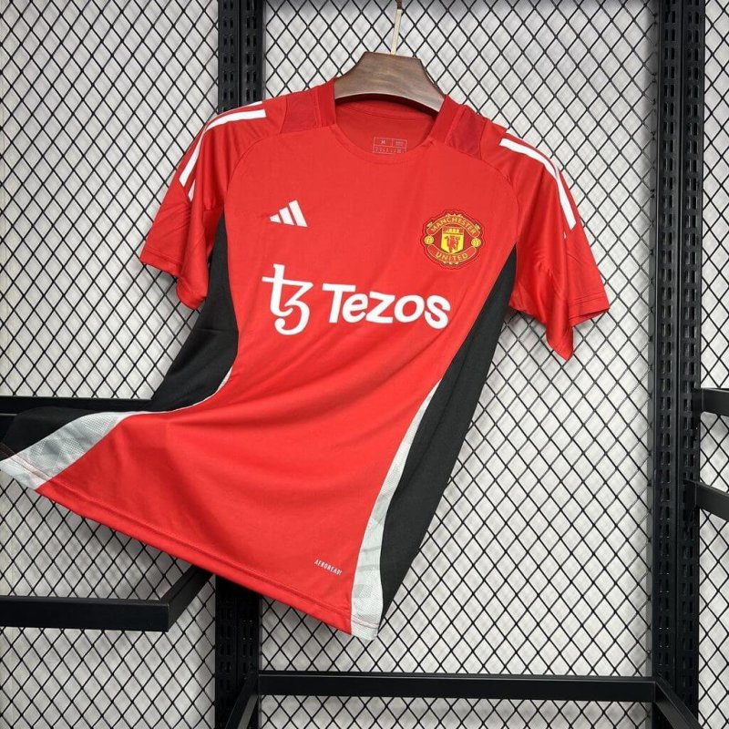 2024/2025 Manchester United Training Jersey Red Football Jersey