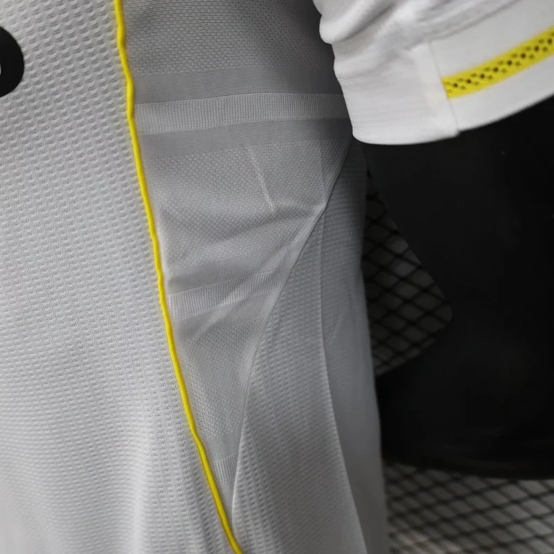 2025/2026 player version of the special edition Real Madrid white football jersey.