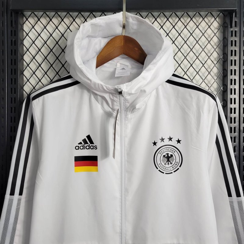 2023/2024 Germany Windbreaker White Football Shirt