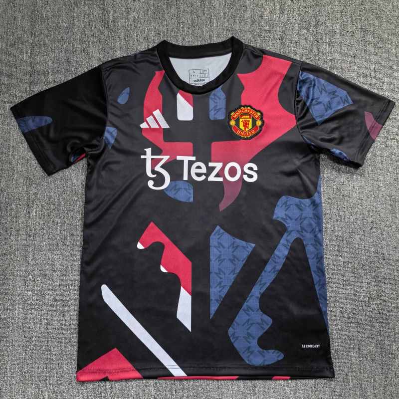 2025/26 Manchester United Pre-Match Fan Version Jersey