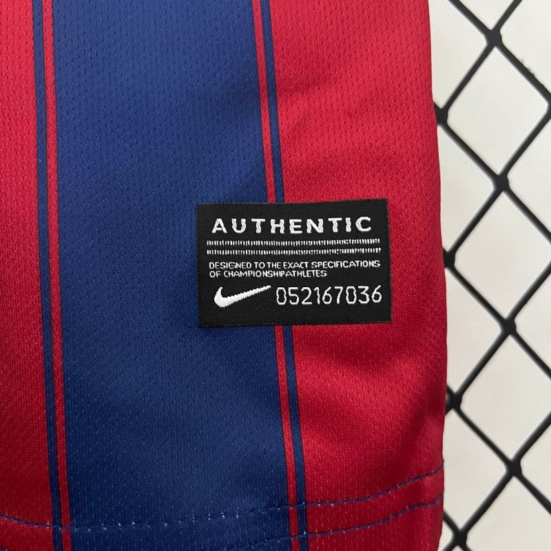 2009/2010 Retro Barcelona Home Football Shirt Kids Size