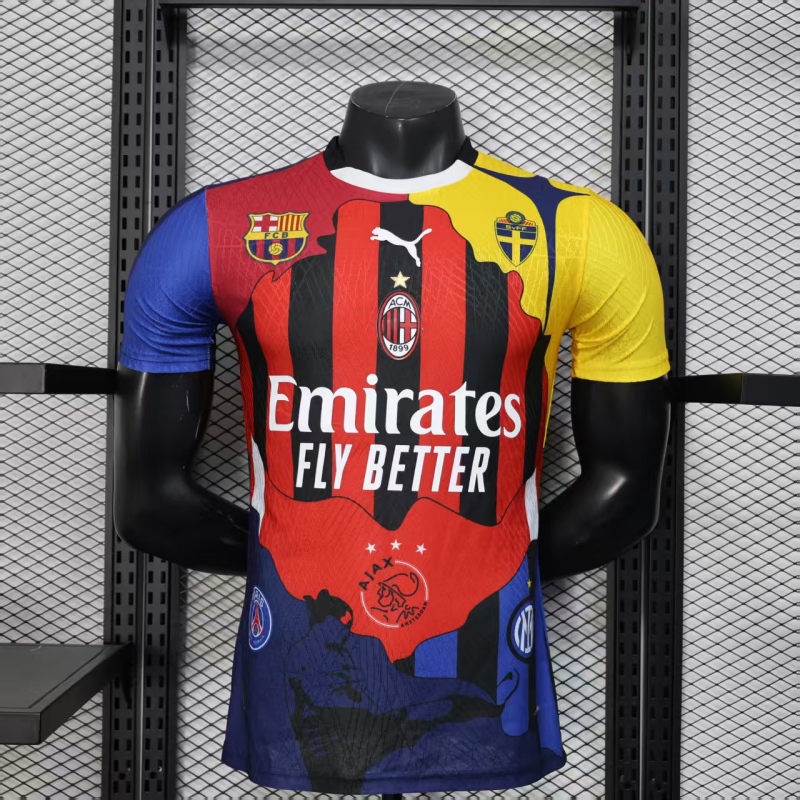 2025/26AC Ibrahimovic Special Edition Football Jersey