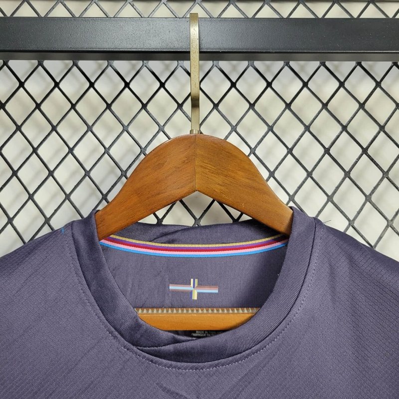 2024 Long Sleeve England Away Football Shirt Kids