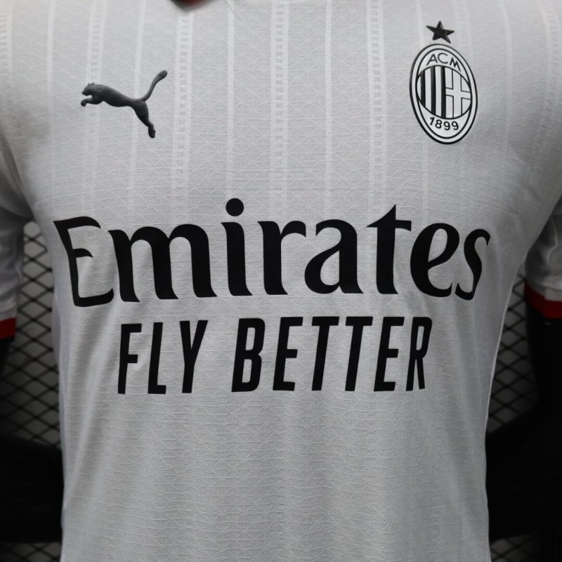 2024/2025 Player Version AC Milan Away Football Shirt