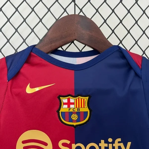 2024/25 Barcelona Home Baby One-Piece Jersey