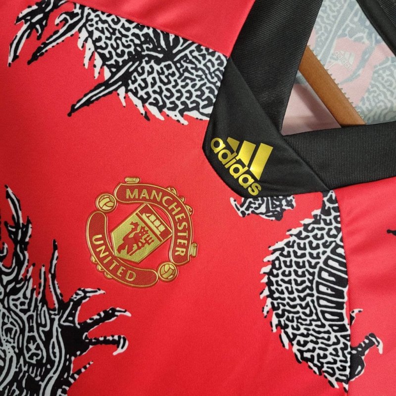 2019/2020 Retro Manchester United Chinese Dragon Special Edition Football Shirt