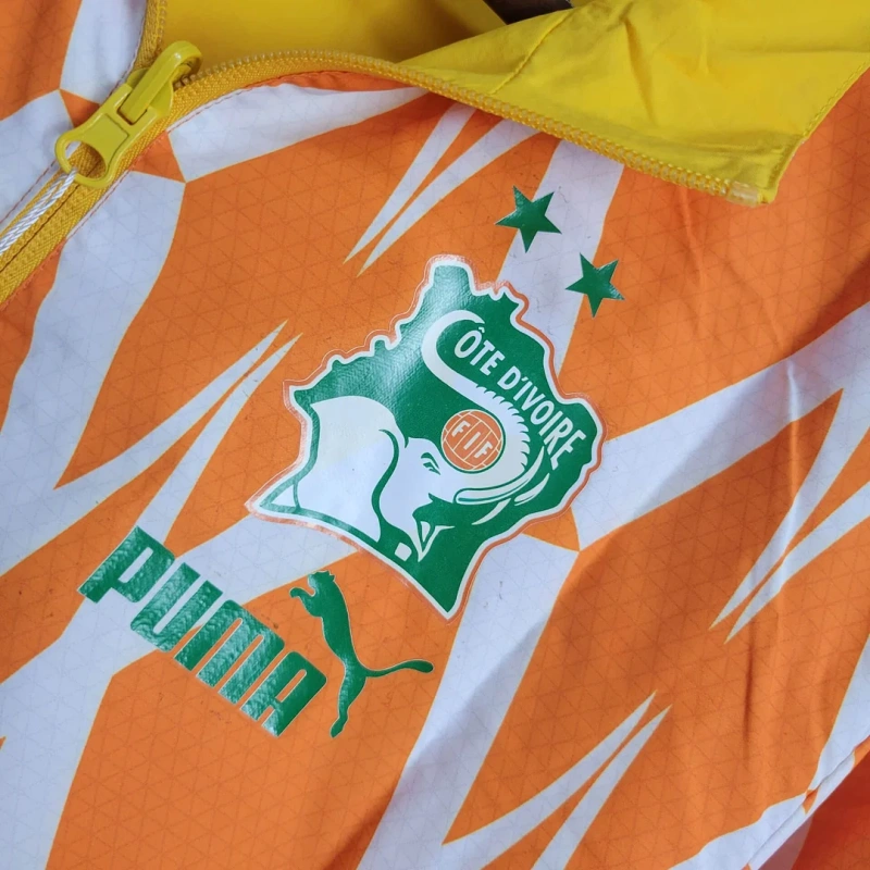2024 Ivory Coast Reversible Windbreaker Football Shirt