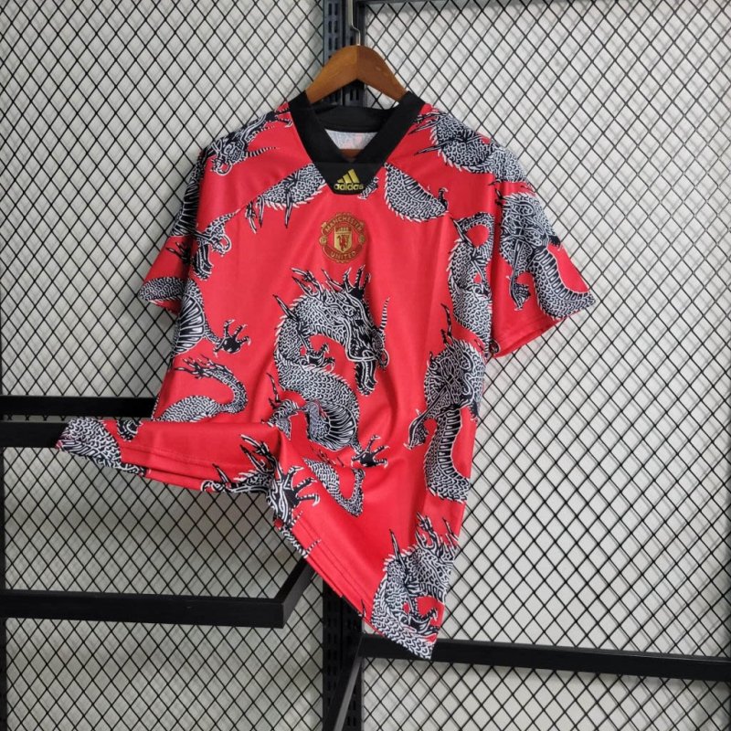 2019/2020 Retro Manchester United Chinese Dragon Special Edition Football Shirt