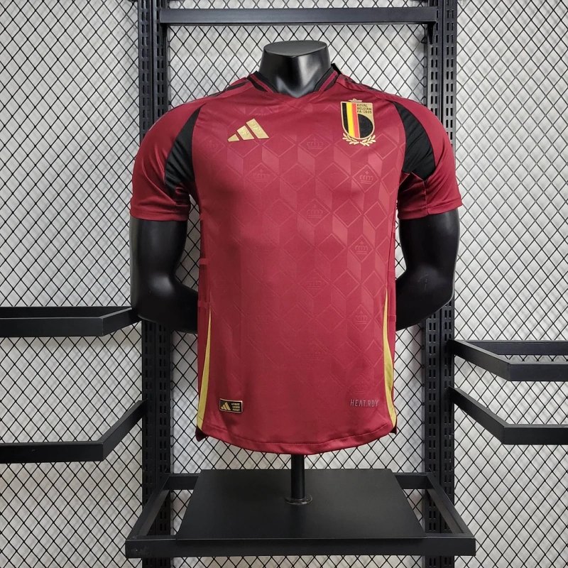 2024 Player Version Belgium Home Football Shirt