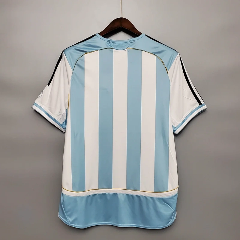 2006 Retro Argentina Home Football Shirt