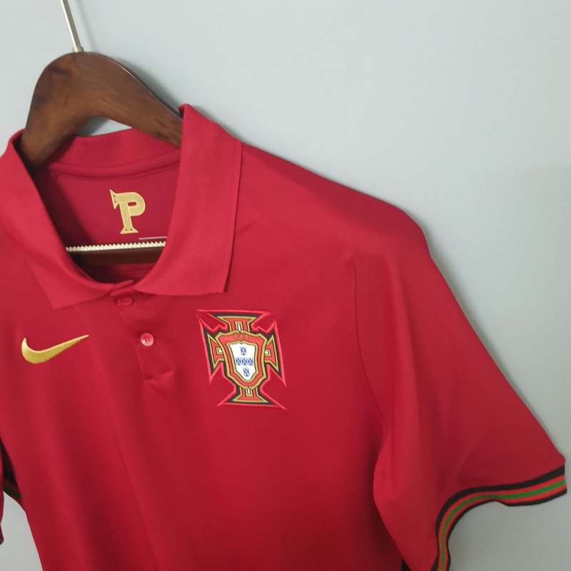 2020 Portugal Home Football Shirt