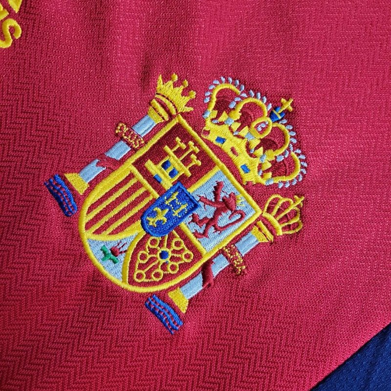 1998 Retro Spain Home Football Shirt