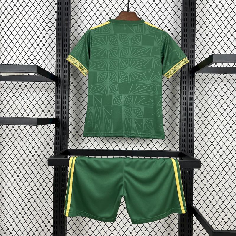 2025/26 Mexico gold green jersey for kids