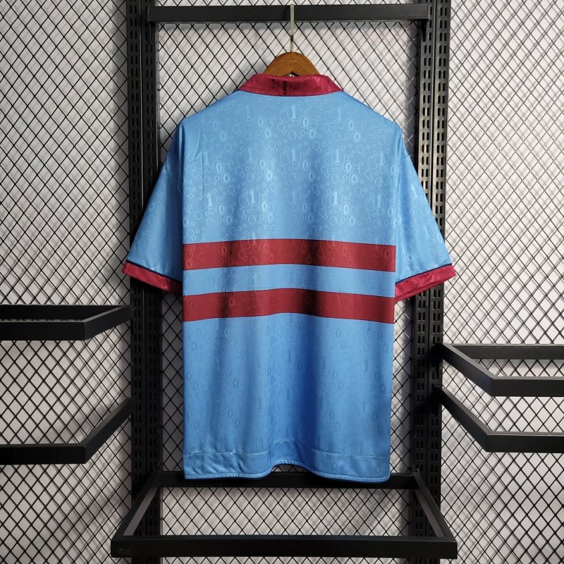 1995/1996 Retro West Ham United Away Football Shirt