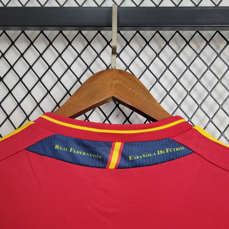 2012 Retro Spain Home Football Shirt