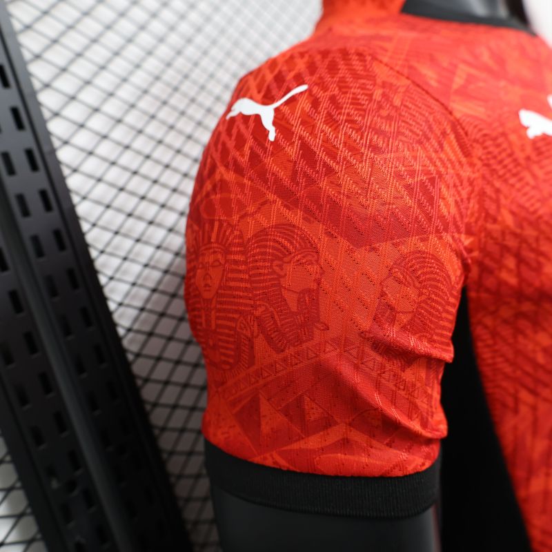 2024/2025 Players Edition Egypt Home Red Football Jersey