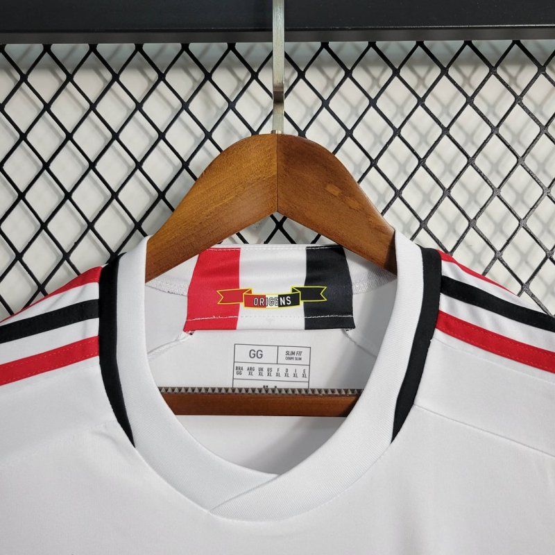 1:1 copy top quality 2023/2024 São Paulo Home Football Shirt