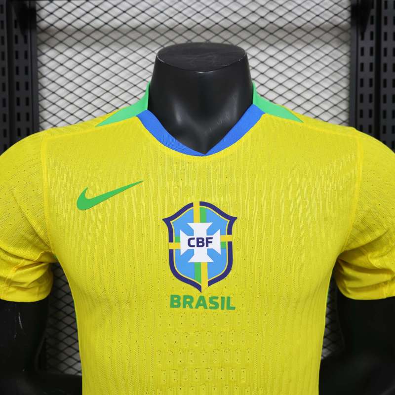 2025/2026 Brazil Home Player Football Shirt