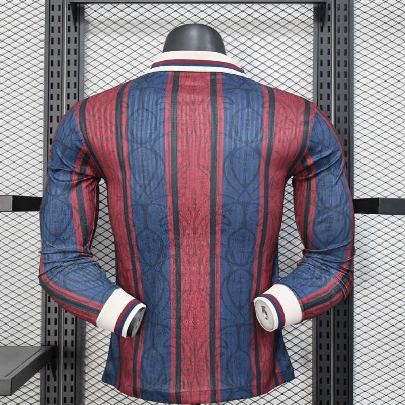 2025/26 Barcelona Special Edition Long Sleeve Football Jersey