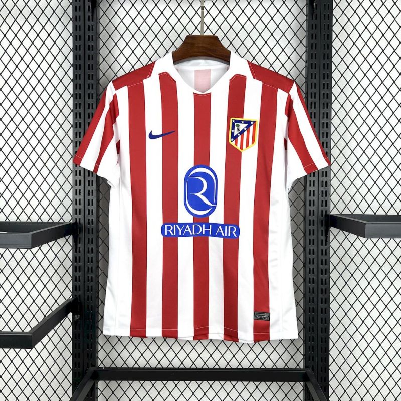 2025/2026 Atletico Madrid Home Football Shirt