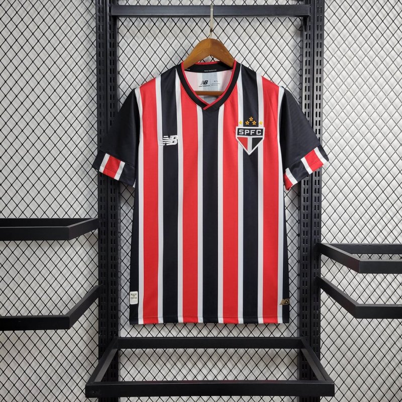 1:1 copy top quality 2024/2025 São Paulo Away Football Shirt