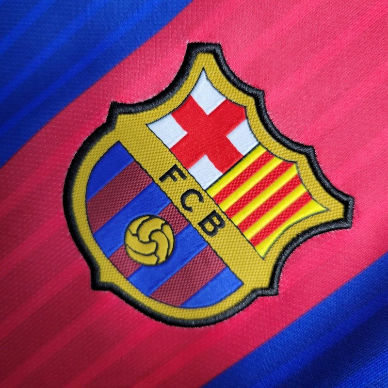 2016/2017 Retro Barcelona Home Football Shirt