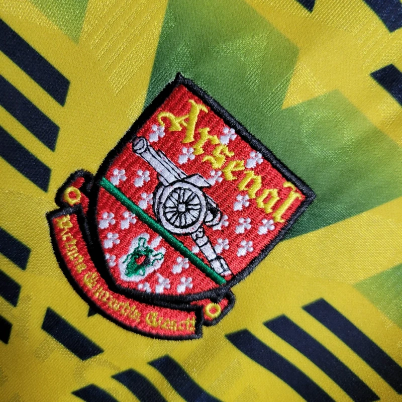 1991/1993 Retro Long-Sleeve Arsenal Away Football Shirt