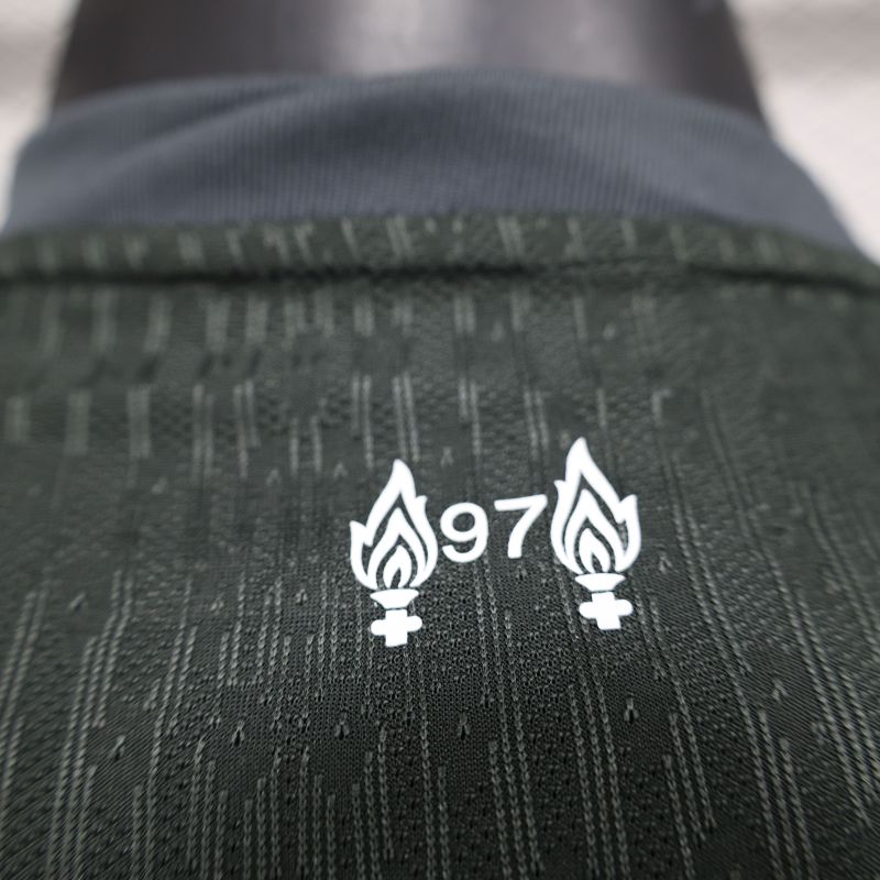 2024/2025 Players Edition Liverpool Black Long Sleeve Football Jersey