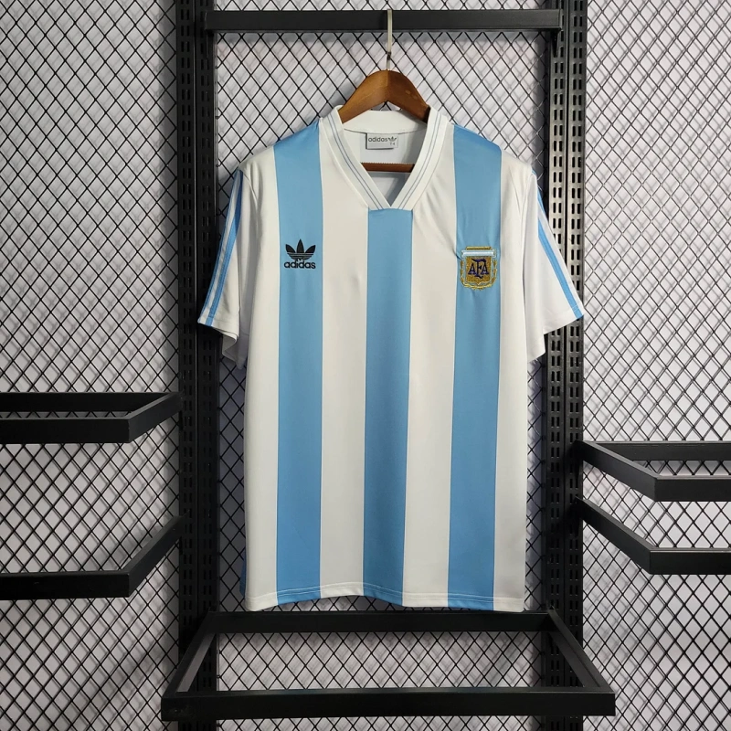 1993 Retro Argentina Home Football Shirt