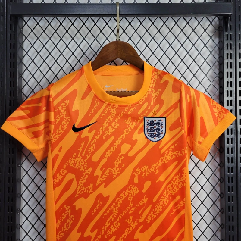 2024 England Goalkeeper Football Shirt Kids