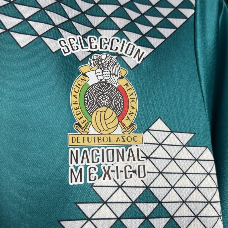 1990 Mexico Home Football Shirt