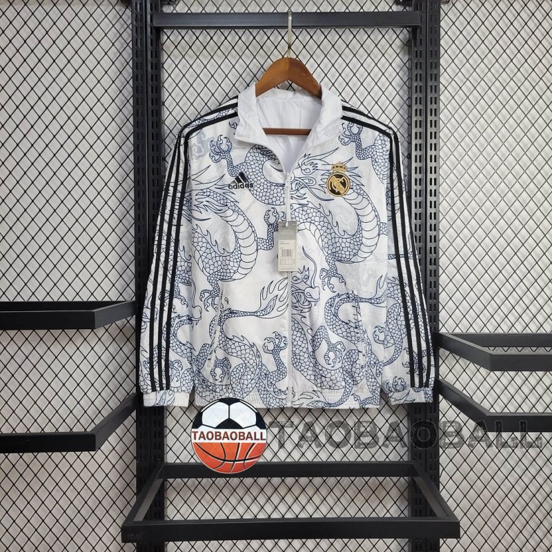 2024/2025 Real Madrid Reversible Windbreaker Football Shirt 3
