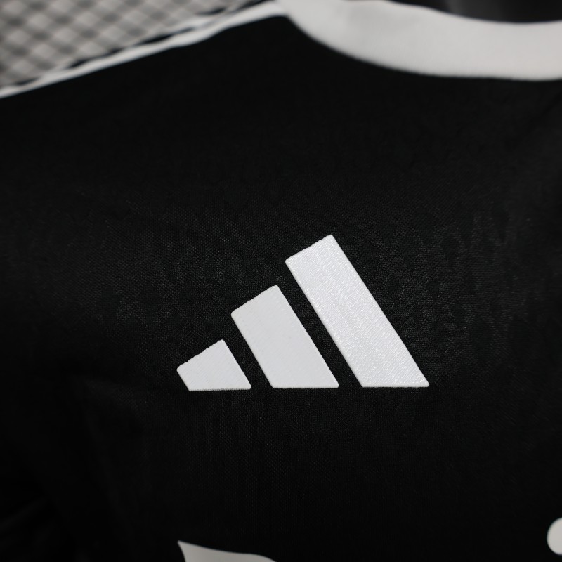 2024/2025 Player Edition Real Madrid Goalkeeper Black Football Jersey