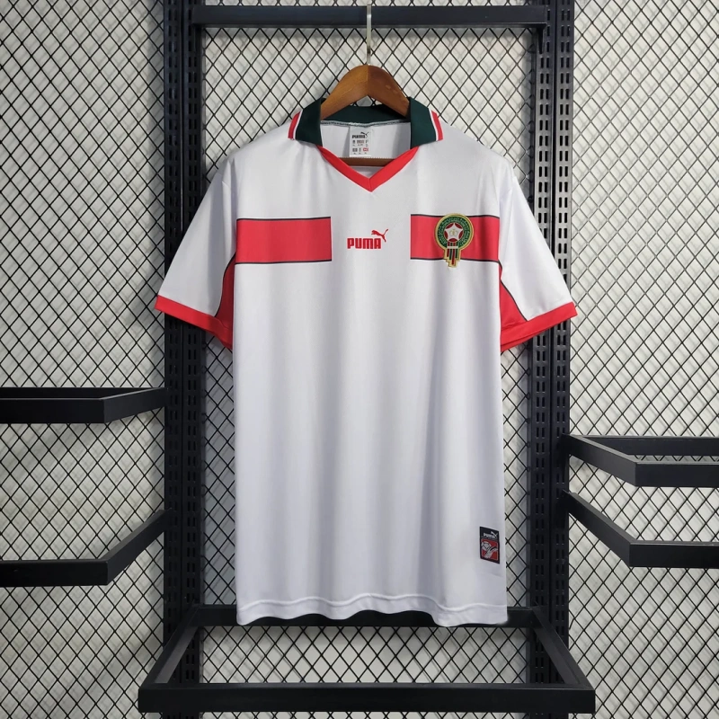 1998 Retro Morocco Away Football Shirt