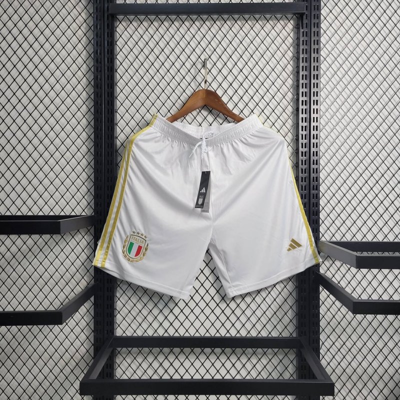 2023 Italy White Commemorative Edition Shorts