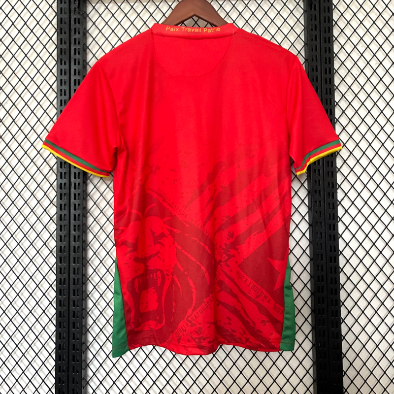 2025-2026 Cameroon Red Fan Edition Football Shirt