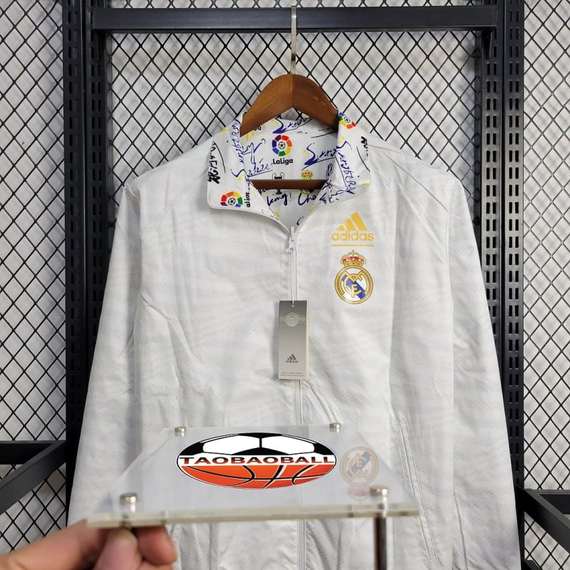 2024/2025 Real Madrid Reversible Windbreaker Football Shirt