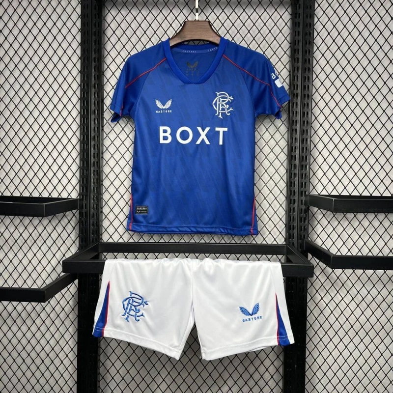 2024/2025 Rangers Home Football Shirt Kids Size