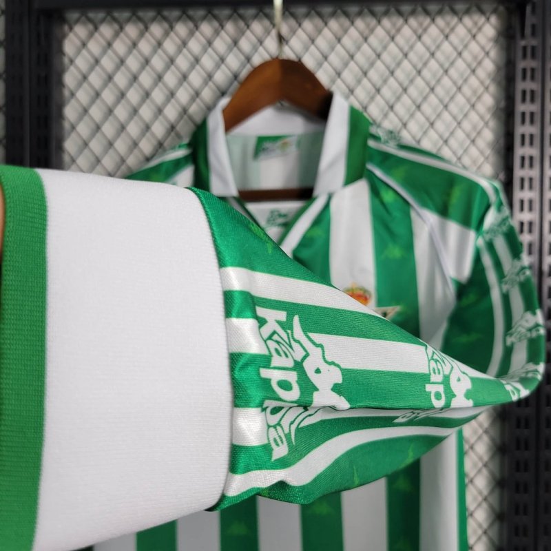 1995/1997 Retro Long Sleeve Real Betis Home Football Shirt