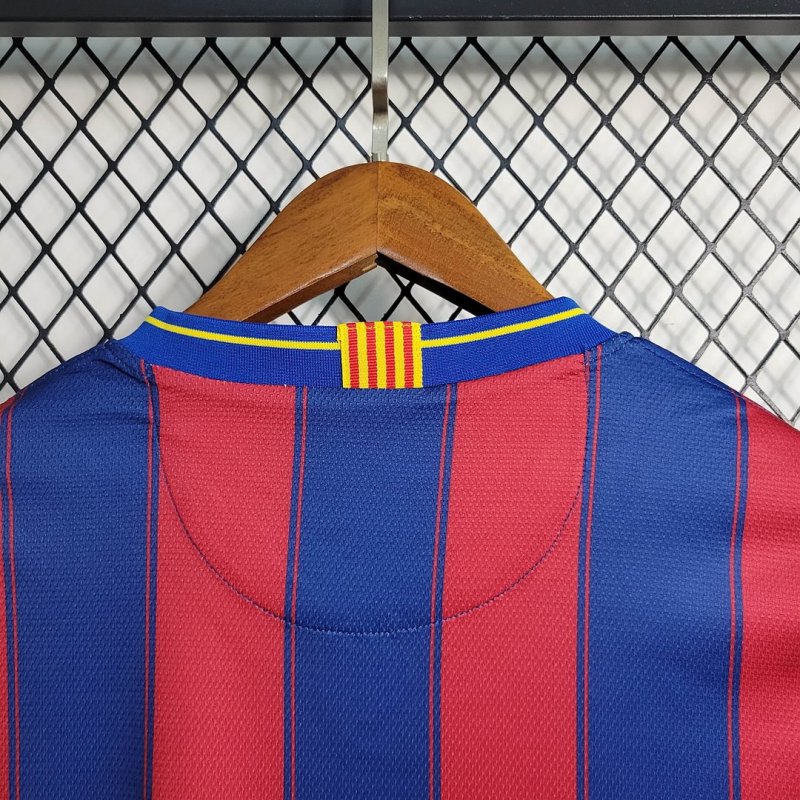 2009/2010 Retro Barcelona Home Football Shirt