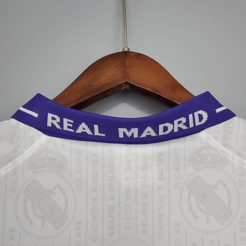 1996/1997 Retro Real Madrid Away Football Shirt