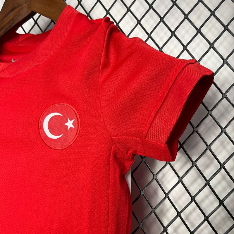 2024 Turkey Away Football Shirt Kids