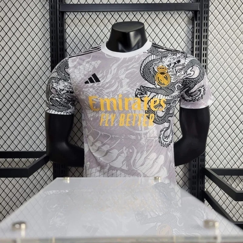 2024/2025 Player Version Real Madrid Special Edition Dragon Football Shirt 1