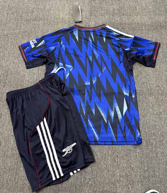 2025/26 Arsenal Away Kids Jersey Kit